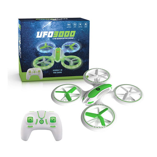 Force1 UFO 3000 -Speed LED Stunt Drone, Remote Control, 4 Channels - Ages 14+-Main