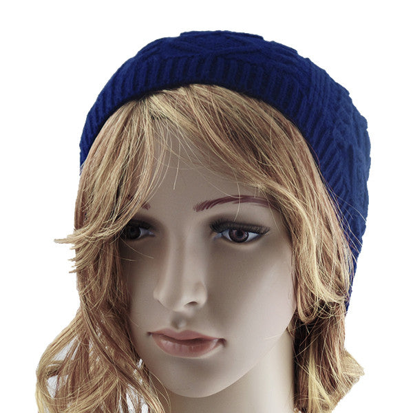 Blue Unisex Slouchy Beanie Hat - Gifts Are Blue - 2