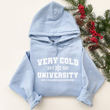 Very Cold University Hoodie. All SKUs