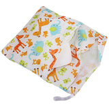 Waterproof Double Zipper Wet Dry Reusable Diaper Bag - Gifts Are Blue - 4