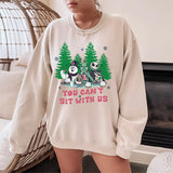 You Can't Sit With Us Funny Christmas Sweatshirt. All SKUs