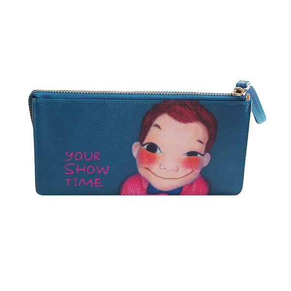 Your Show Time Girls Wristlet - Gifts Are Blue - 3